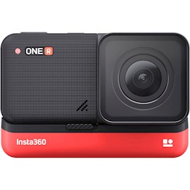 ექშენკამერა Insta360 CINAKGP/C ONE R, 4K, Wifi, USB,  Action Camera, Black/Red